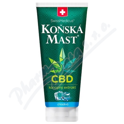 Levně Koňská mast s CBD chladivá 200 ml