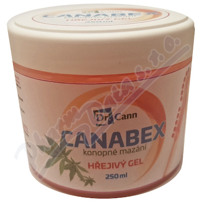 Levně Dr.Cann CANABEX konopné mazání hřejivý gel 250ml