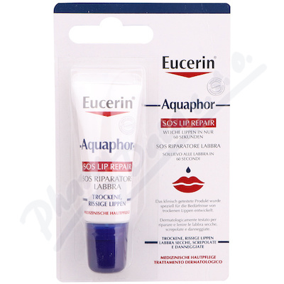 Levně EUCERIN Aquaphor SOS regener.balzám na rty 10ml