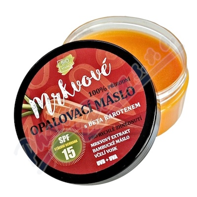 Levně Mrkvové opalovací máslo SPF15 150ml