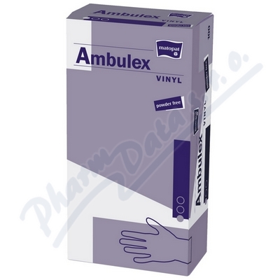 Levně Ambulex Vinyl rukavice vinyl.nepudrované L 100ks
