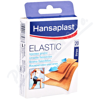 Levně Hansaplast Elastic náplast 20ks