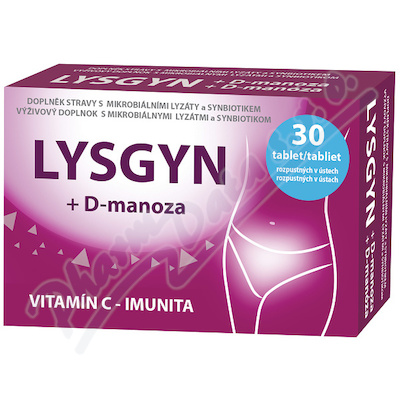 Levně Lysgyn + D-manoza tbl.30