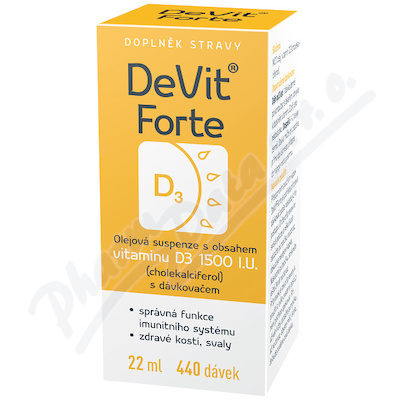 Levně DeVit Forte gtt. 22ml 440 dávek 1500 I.U.