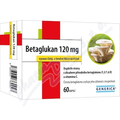 Levně Betaglukan 120mg cps.60 Generica
