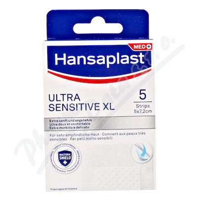 Levně Hansaplast Ultra Sensitive XL náplast 5ks