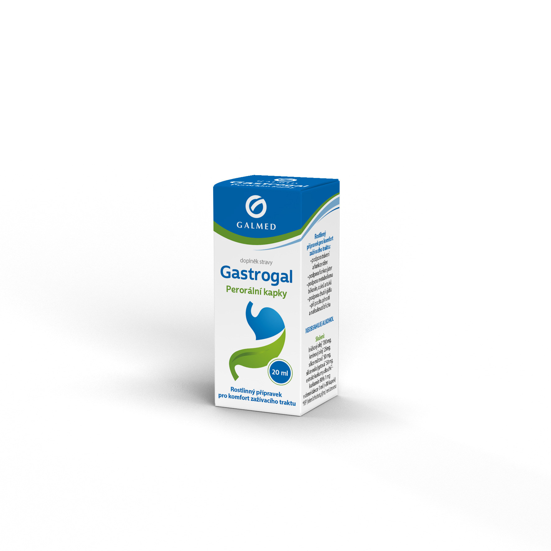 Levně Gastrogal kapky 20ml Galmed