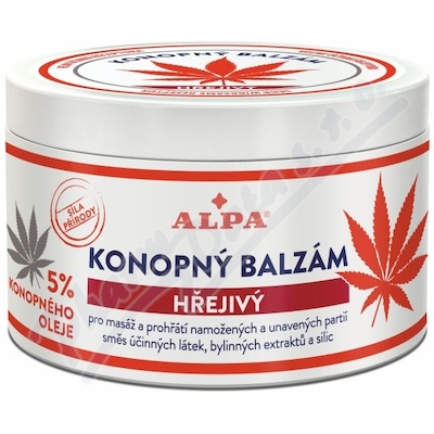 Levně Alpa Konopný balzám hřejivý 250ml