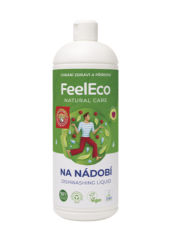 Levně FeelEco Na nádobí malina 1l