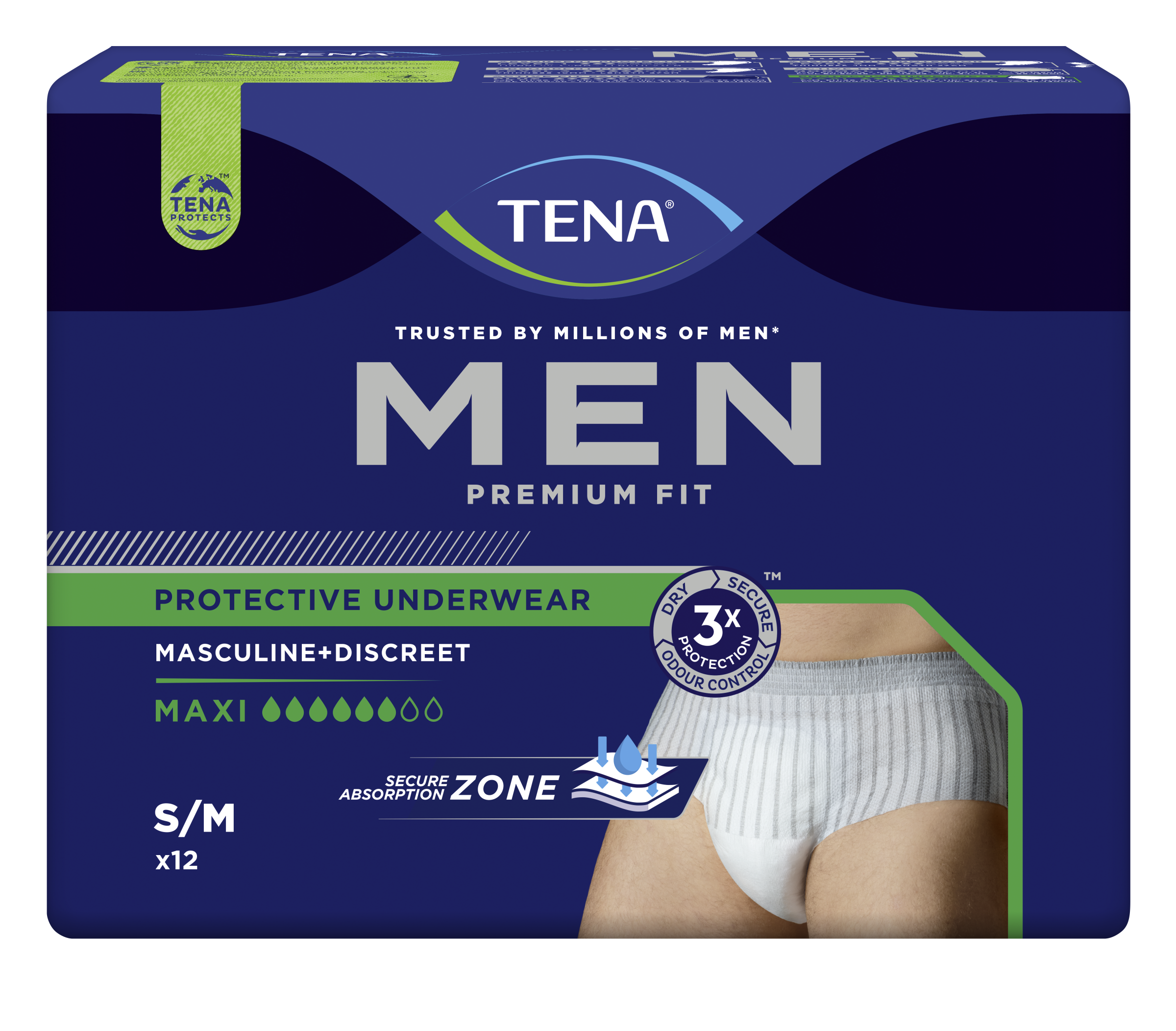 Levně TENA Men PU Maxi S/M ink.kalh.10ks 798309