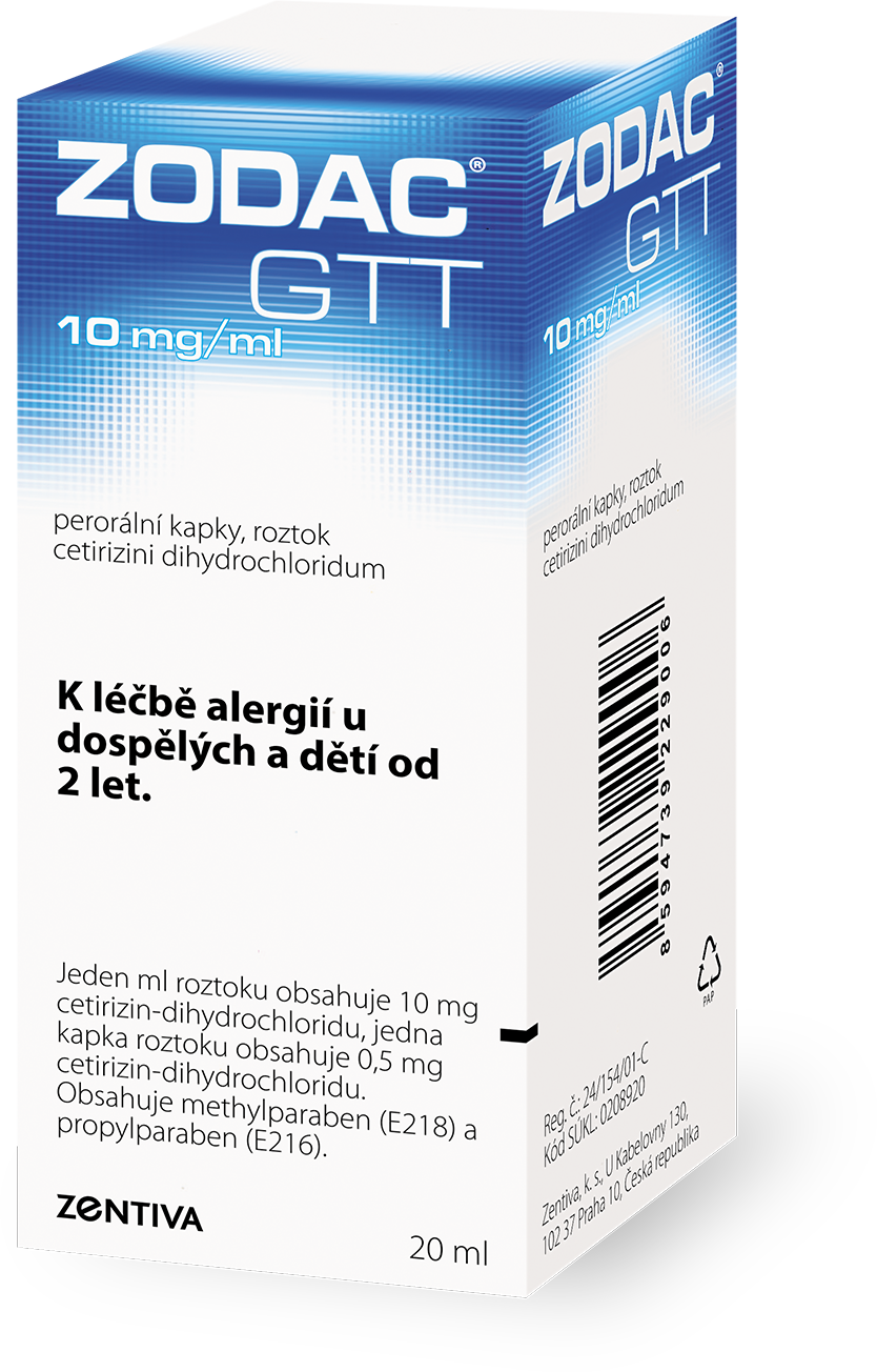 Levně Zodac gtt.10mg/ml por.gtt.sol.1x20ml II