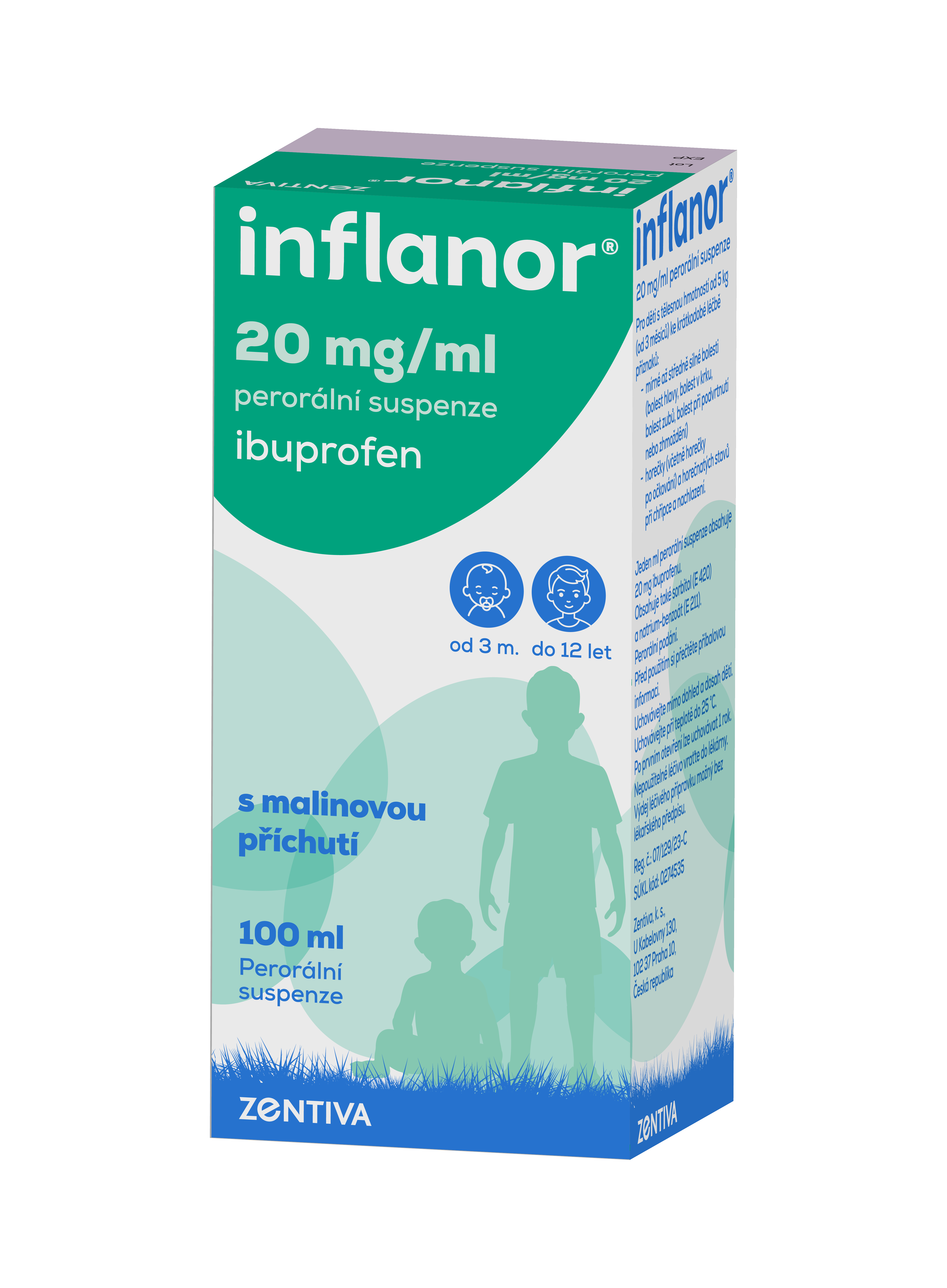 Levně Inflanor 20mg/ml por.sus.100ml