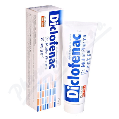 Levně Diclofenac Dr.Müller Pharma 10mg/g gel 120g