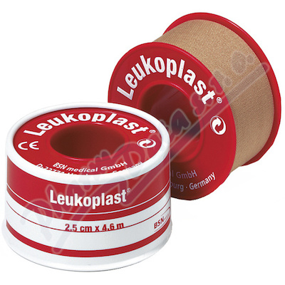 Levně Leukoplast fixační klasická páska/cívka 2.5cmx4.6m