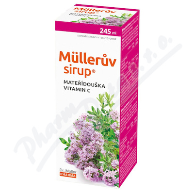 Levně Müllerův sirup s mateřídouškou a vitaminem C 245ml