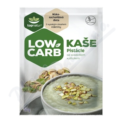Levně LOW CARB kaše pistáciová 50g TOPNATUR