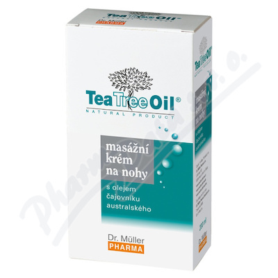 Levně Tea Tree Oil masážní krém na nohy 200ml Dr.Müller