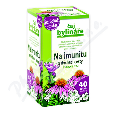 Levně Čaj Bylináře Na imunitu a dýchací cesty 40x1.6g