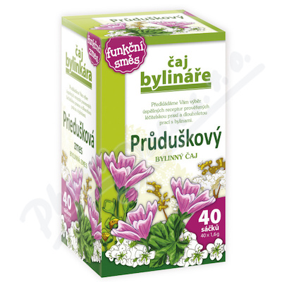 Levně Čaj Bylináře Průduškový 40x1.6g