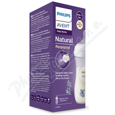 Levně AVENT Láhev Response 260 ml, 1m+