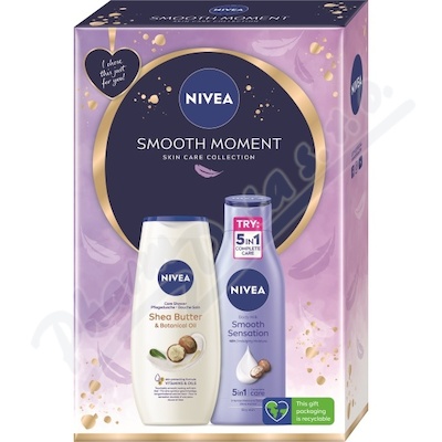 Levně NIVEA BOX Smooth Moment set 2023 93360-01556-00