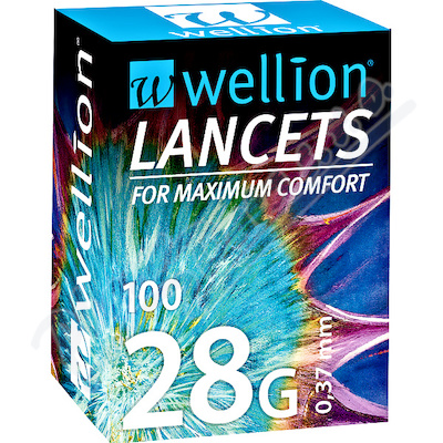 Levně Wellion lancety 28G 100ks