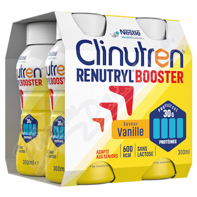 Levně Clinutren Renutryl Booster Vanilka por.sol.4x300ml