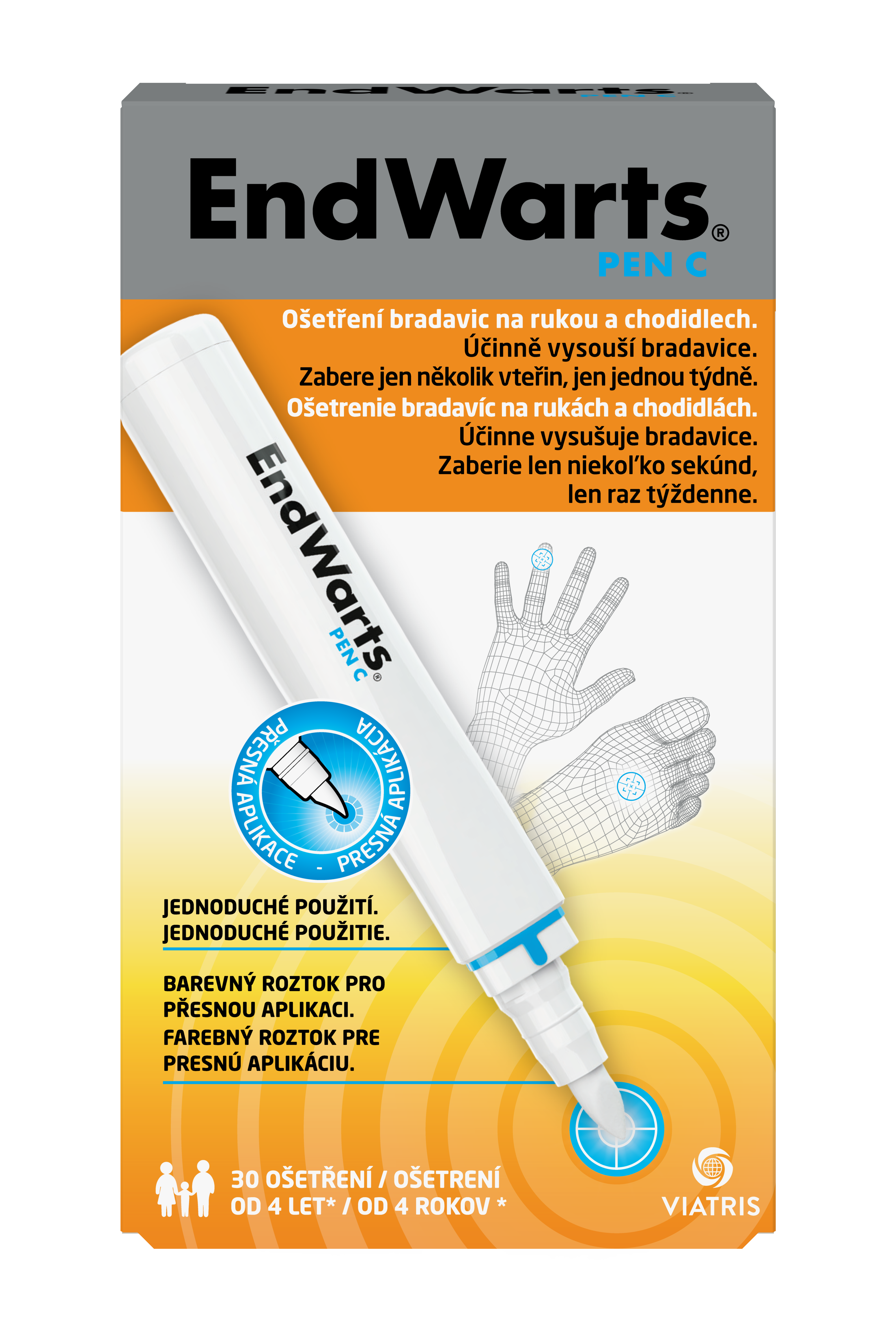 Levně EndWarts PEN C pero k odstranění bradavic 3ml