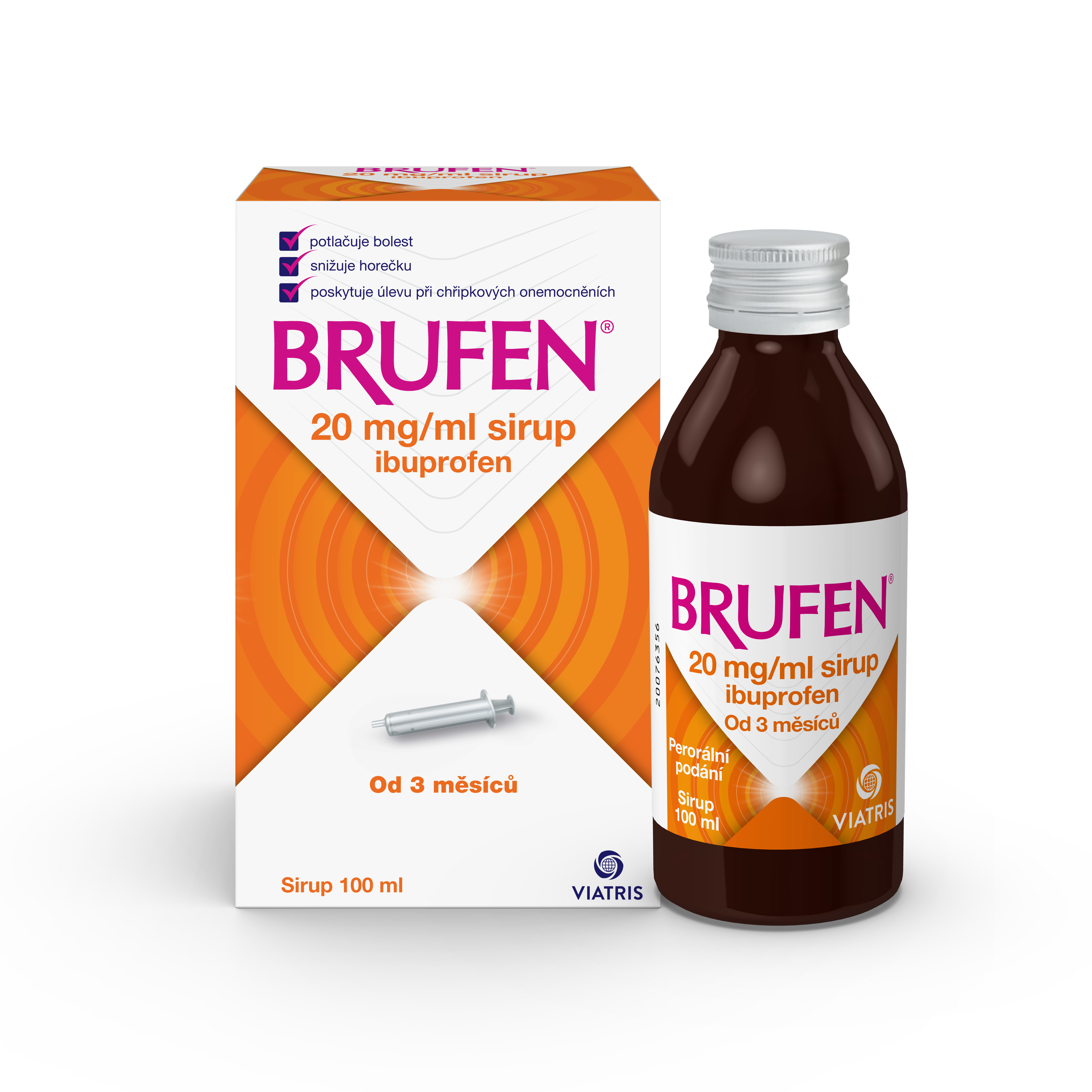 Levně Brufen Sirup 20mg/100ml