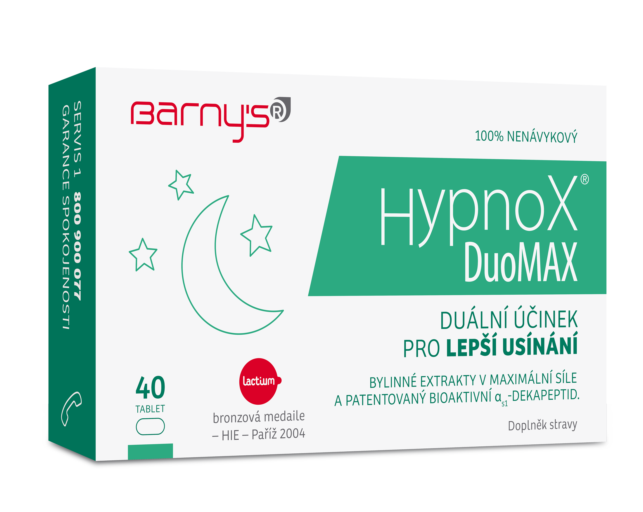 Levně Barnys HypnoX DuoMAX tbl.40