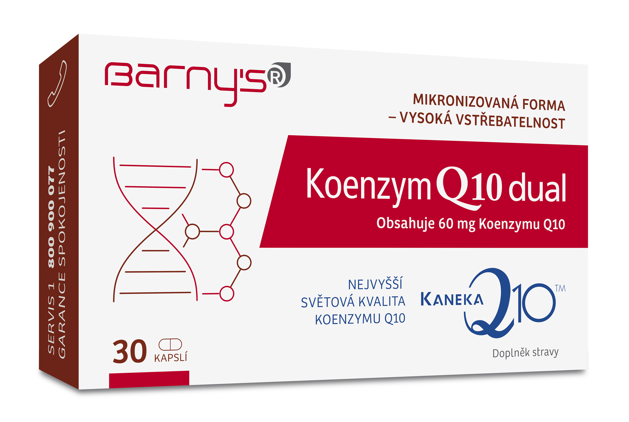 Levně Barnys Koenzym Q10 dual 60mg cps.30