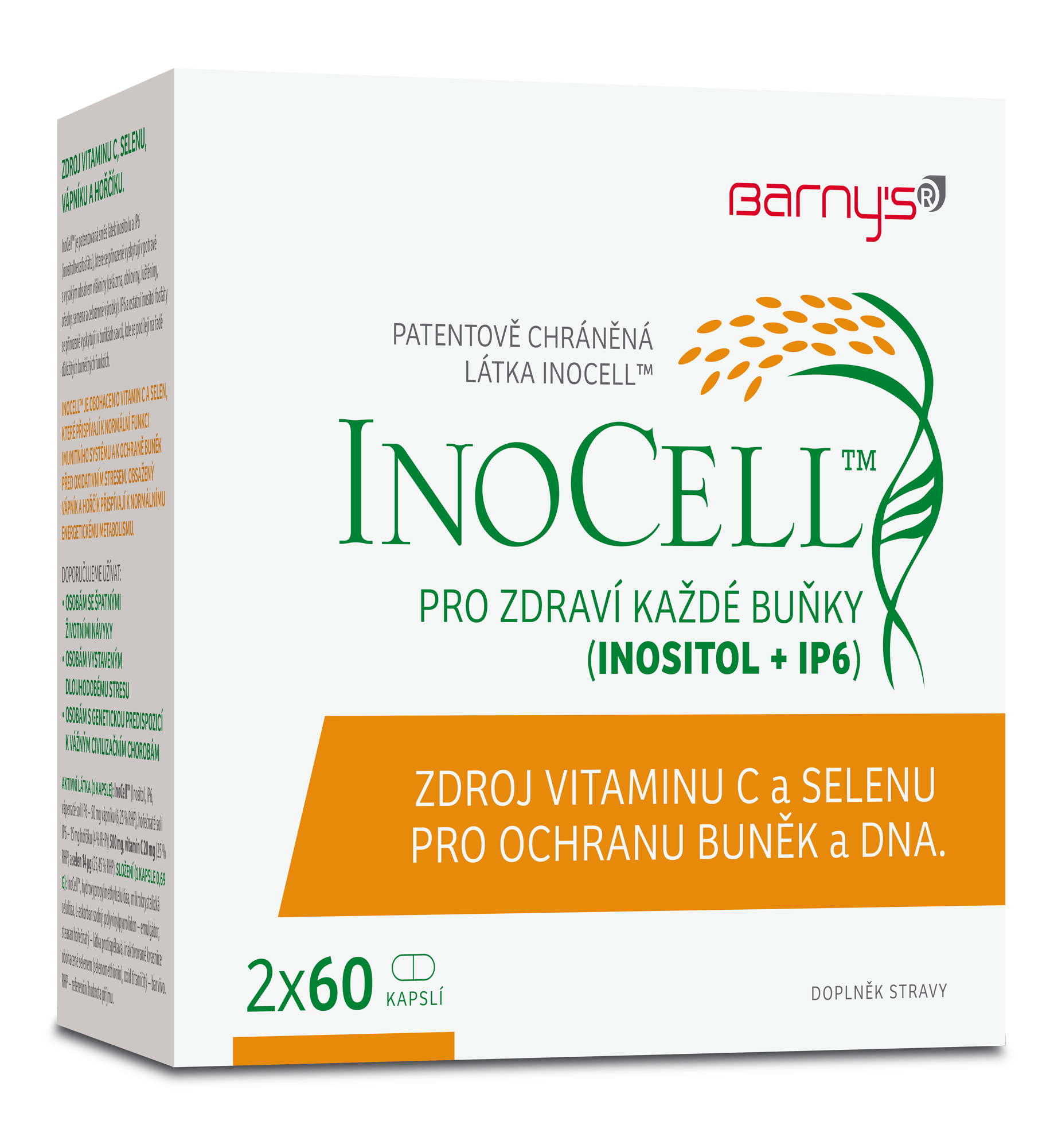Levně Barnys InoCell dvojbalení cps.2x60