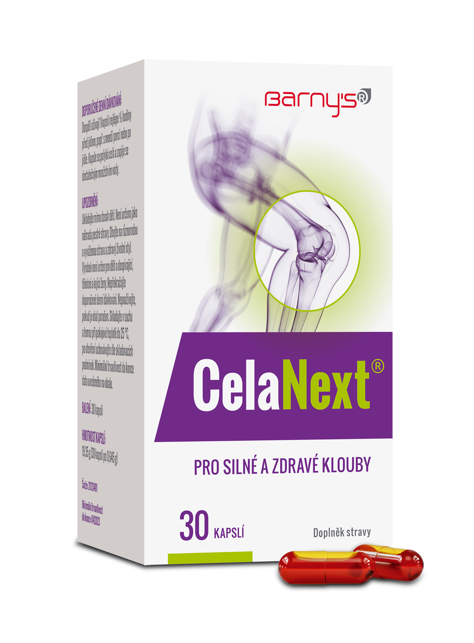 Levně Barnys CelaNext cps.30