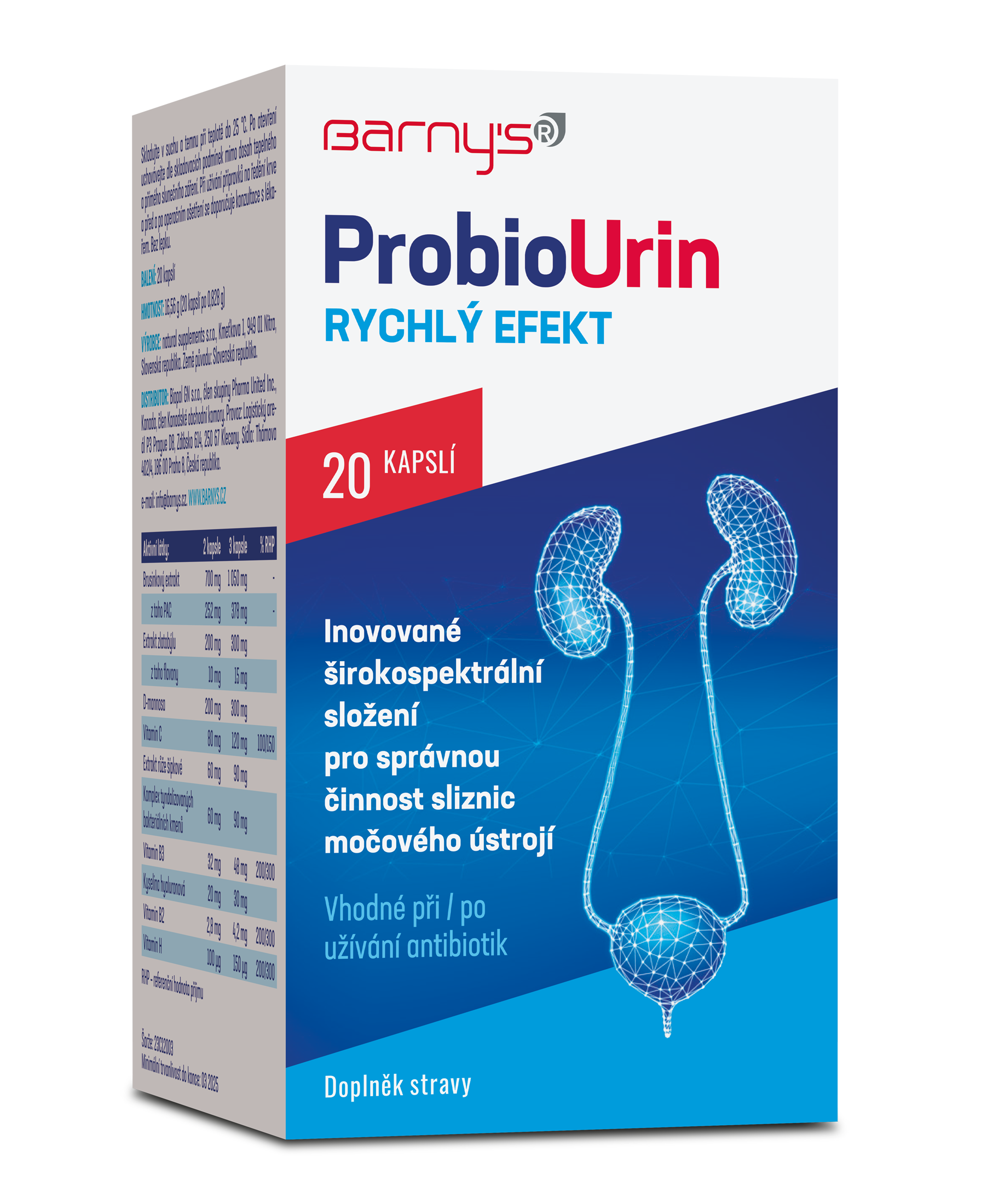 Levně Barnys ProbioUrin cps.20