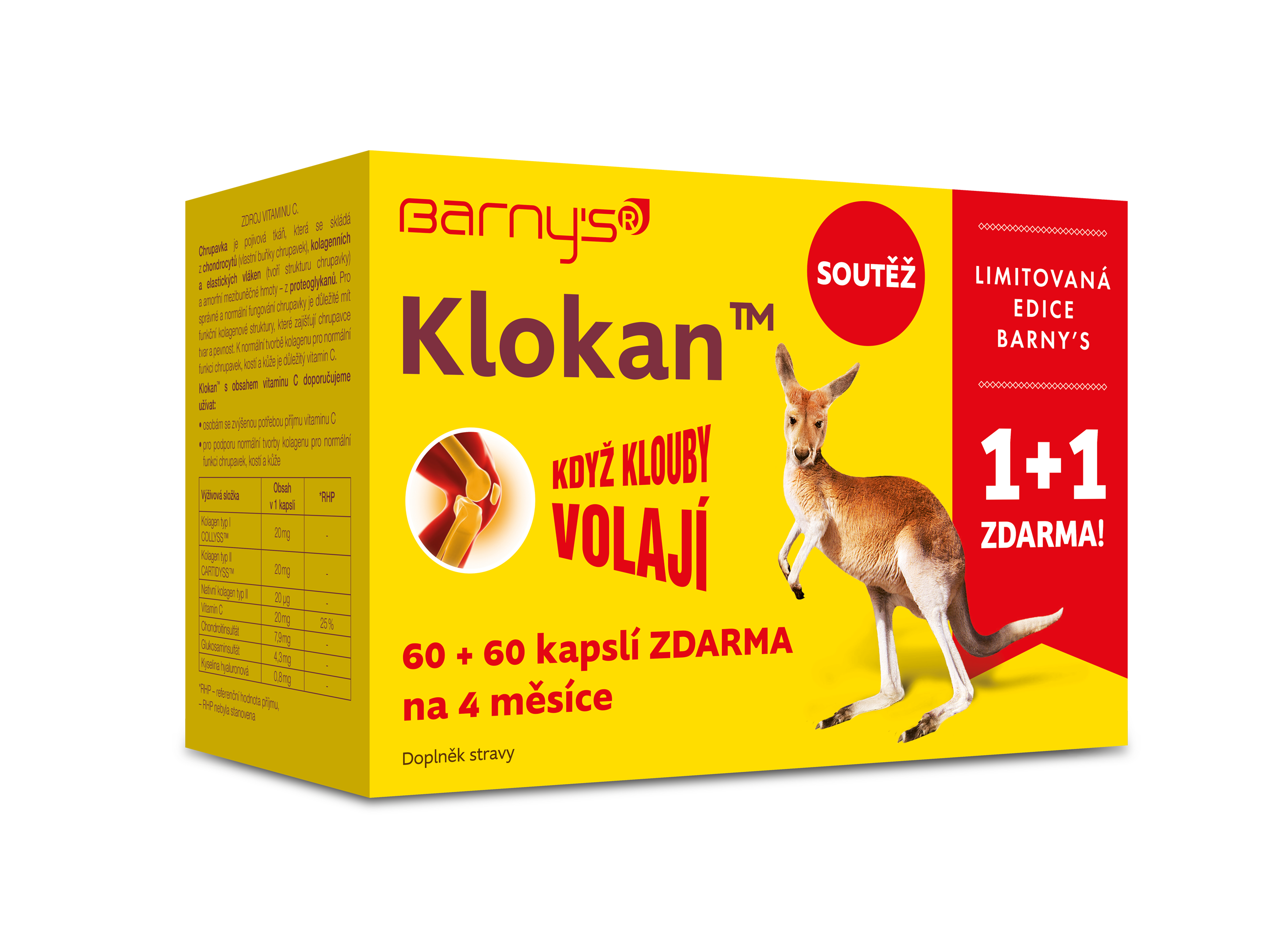 Levně Barnys Klokan limitovaná edice cps.120