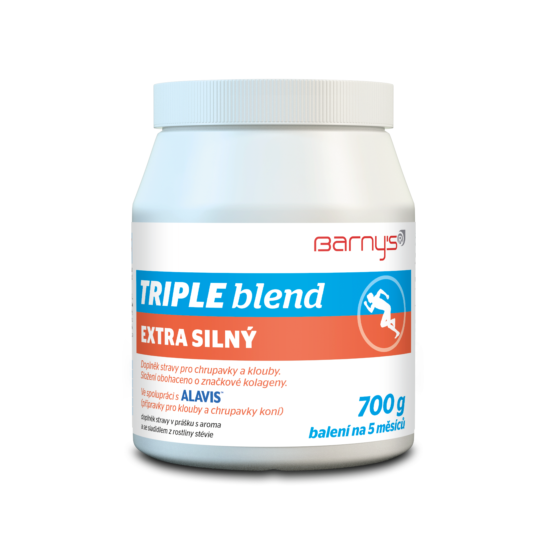 Levně Barnys Triple blend EXTRA SILNÝ 700g