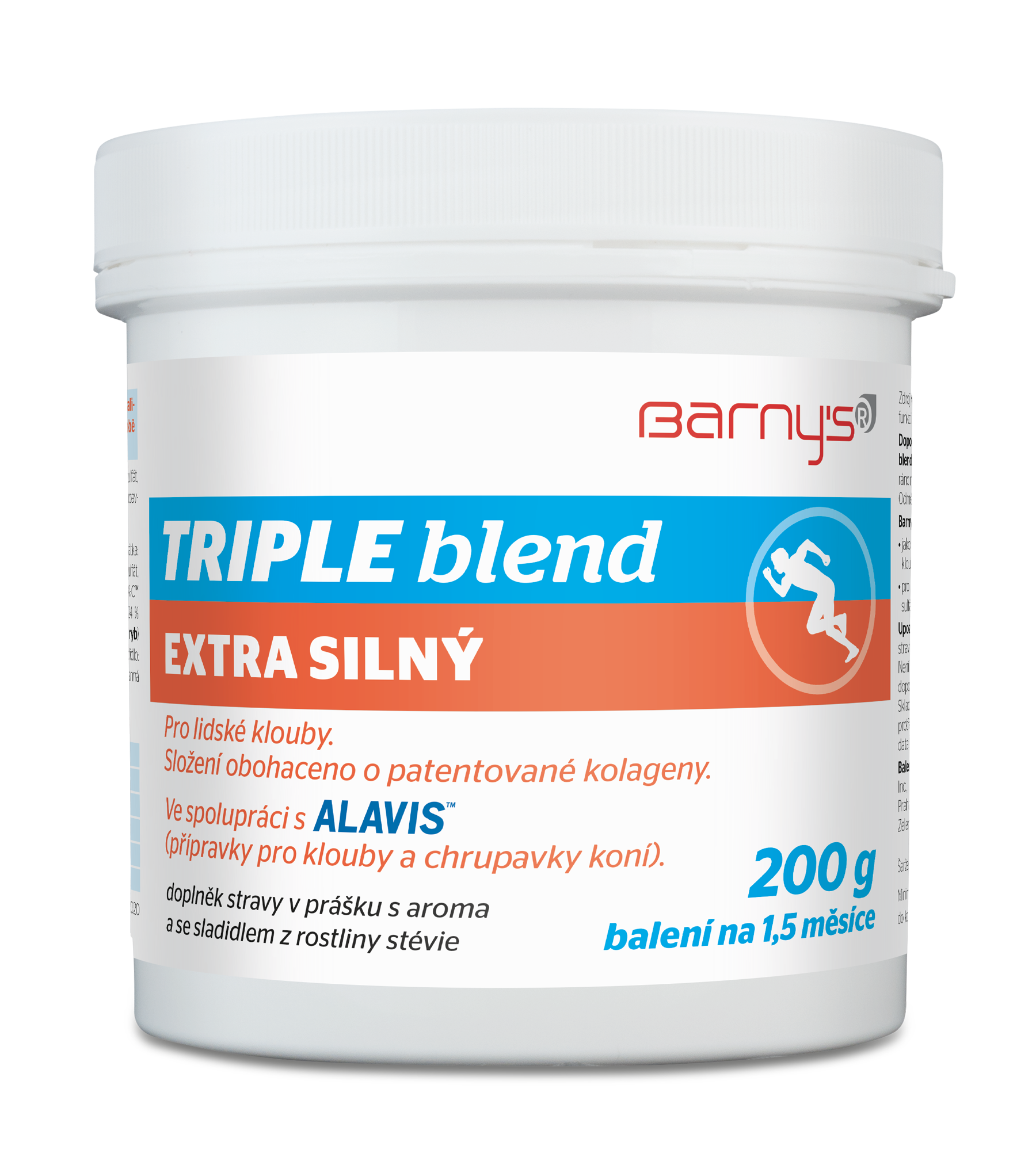 Levně Barnys Triple blend EXTRA SILNÝ 200g