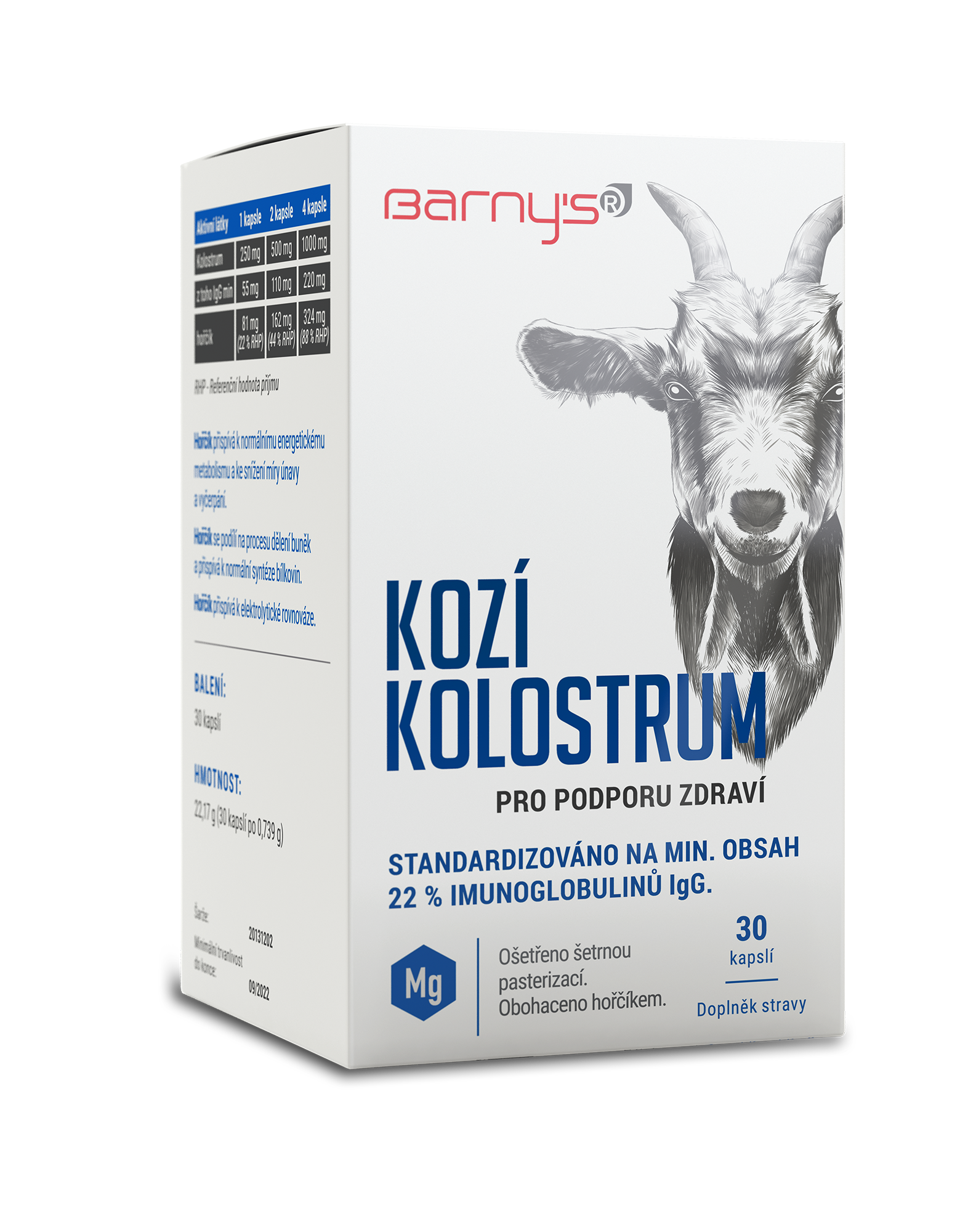 Levně Barnys Kozí kolostrum cps.60