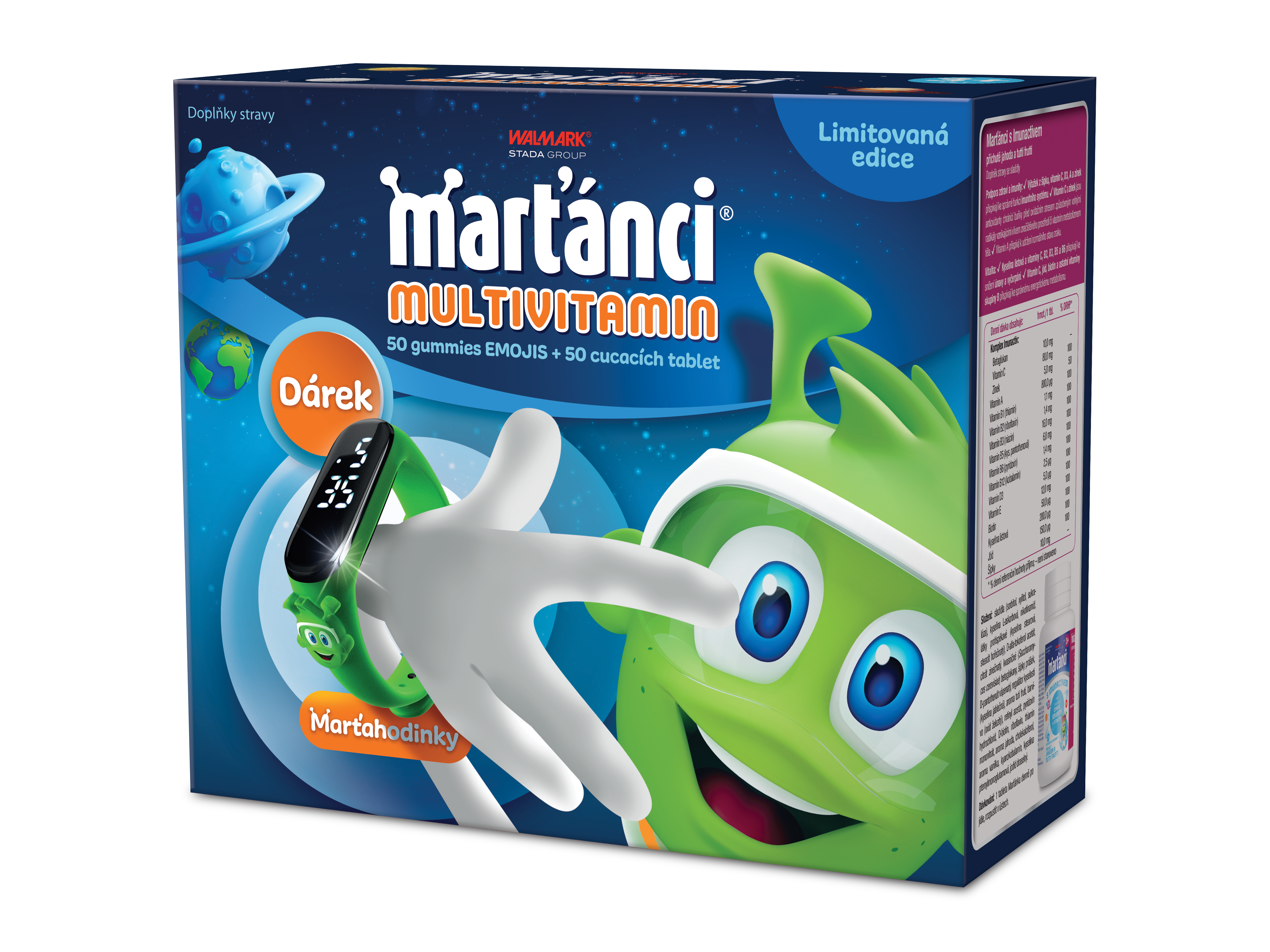 Levně Marťánci Multivitamin tbl.50+50 Promo2023