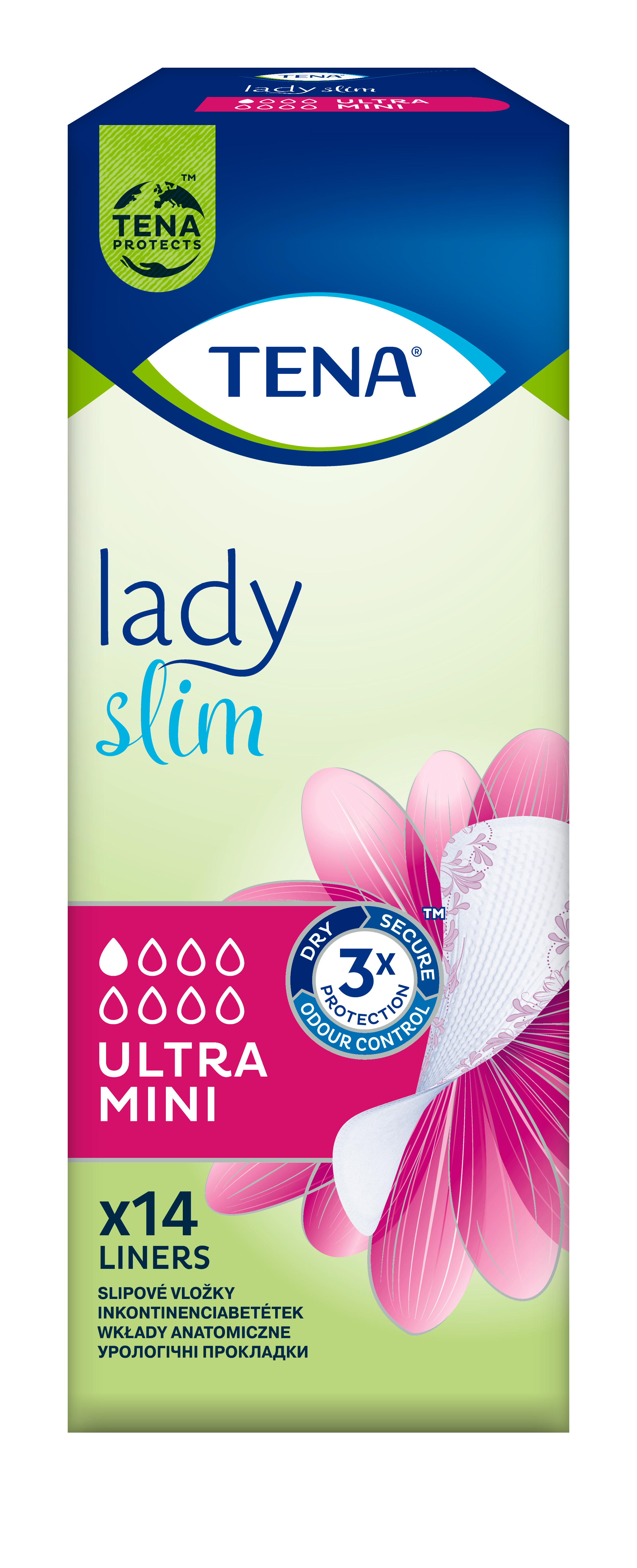 Levně TENA Lady Slim Ultra Mini 14ks