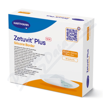 Levně Zetuvit Plus Silicone B.12.5x12.5cm sil.krytí 10ks
