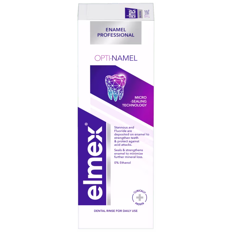 Levně Elmex ústní voda Opti-namel Enamel Professional 400ml