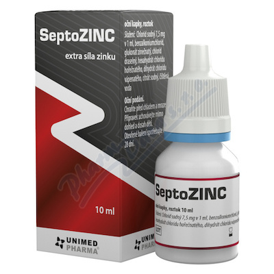 Levně SeptoZINC oph.gtt.1x10ml