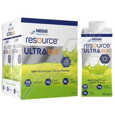 Levně Resource Ultra Fruit Ananas por.sol.4x200ml