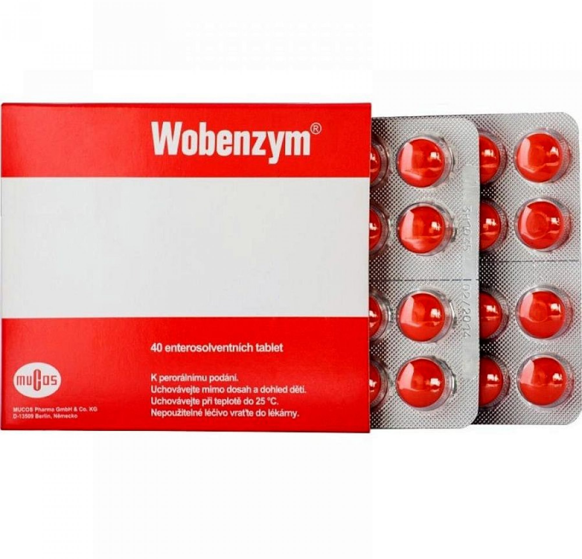 Levně Wobenzym 200 enterosolventních tablet