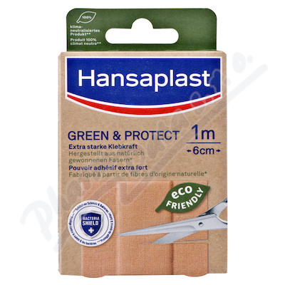 Levně Hansaplast Green&Protect náplast 1m