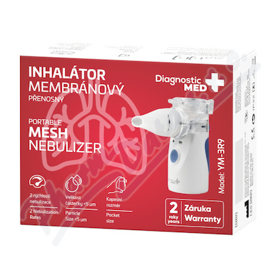 Levně Biotter Mesh inhalátor membránový přenosný YM-3R9