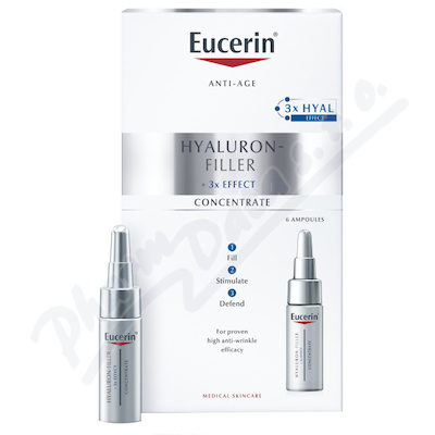 Levně EUCERIN HYALURON-FILLER+3xEFFECT sérum 6x5ml