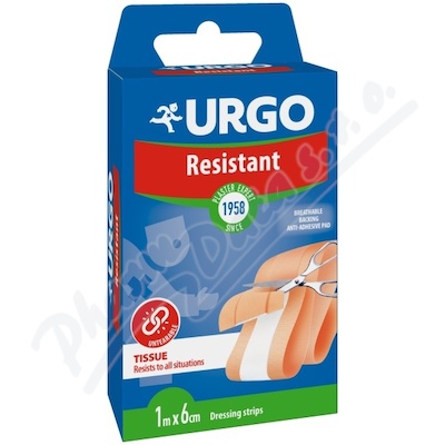 Levně URGO RESISTANT Odolná náplast 1mx6cm NOVÁ