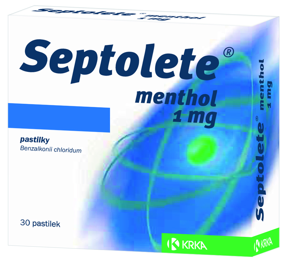Levně Septolete Menthol pas.30x1mg II